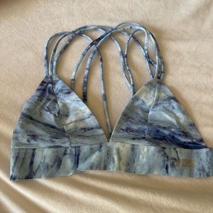 Victorias Secret Pink Blue Tie Dye Sport Bra